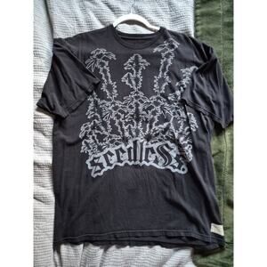 Medium Seedless Clothing Nuggy Gray Men's Tee Shirt Grey M Vtg 2010s